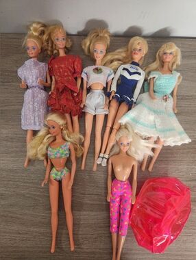 80s & 90s Vintage Barbie Doll Lot
